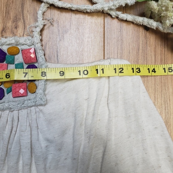 T-Bags Tie Neck Jeweled Knit Dress Size 8 - Picture 4 of 6